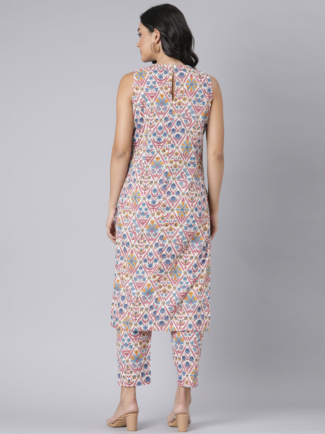 EDIRA Printed Cotton Coord Set