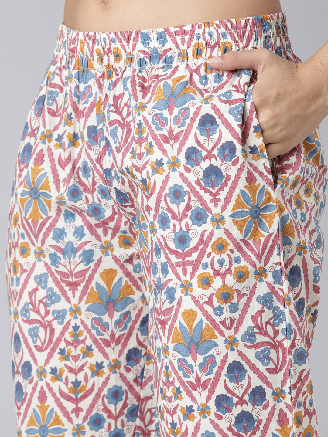EDIRA Printed Cotton Coord Set