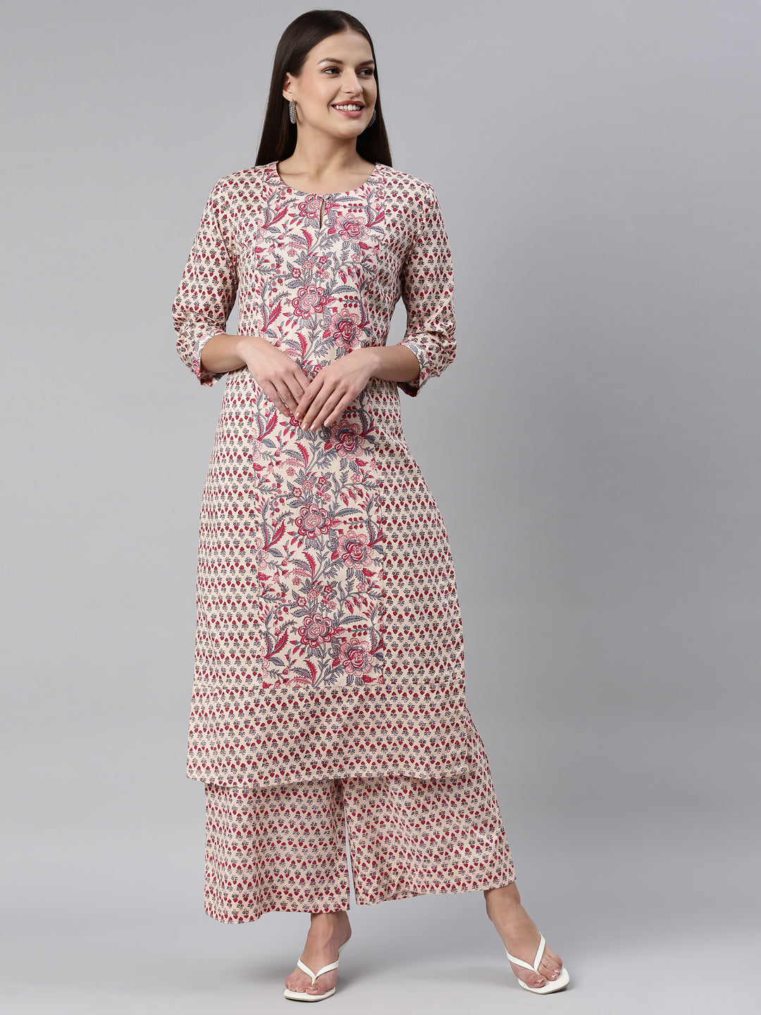 Womens Kurta Palazzo Set