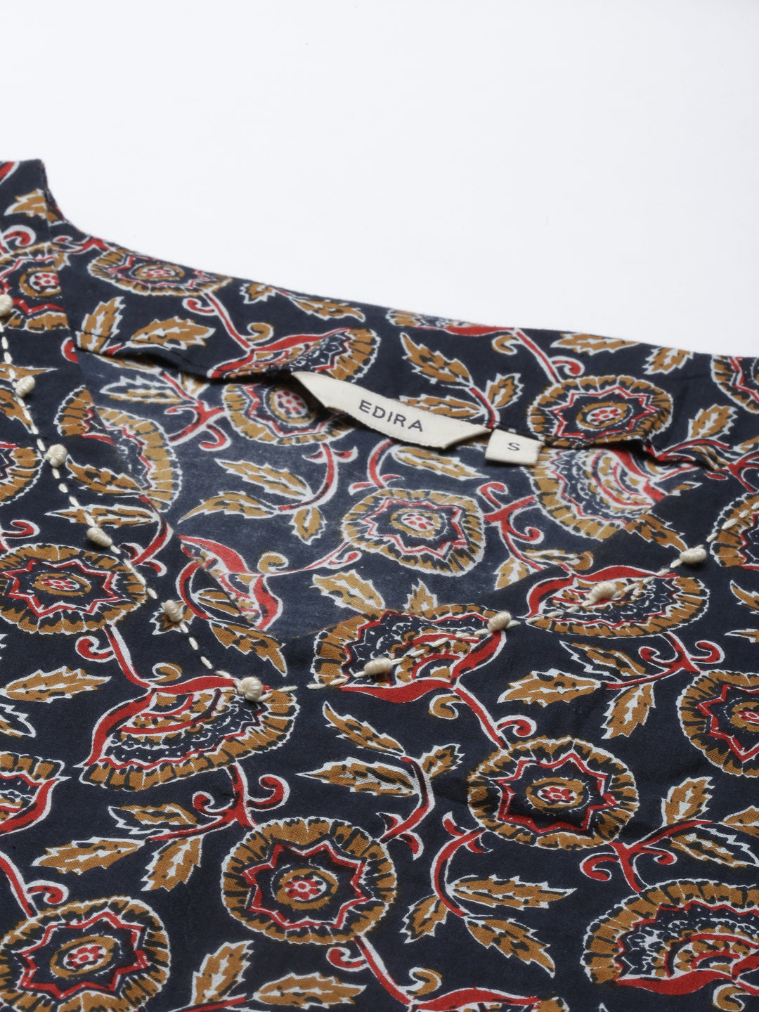 Women's Printed Bell sleeves Kurta