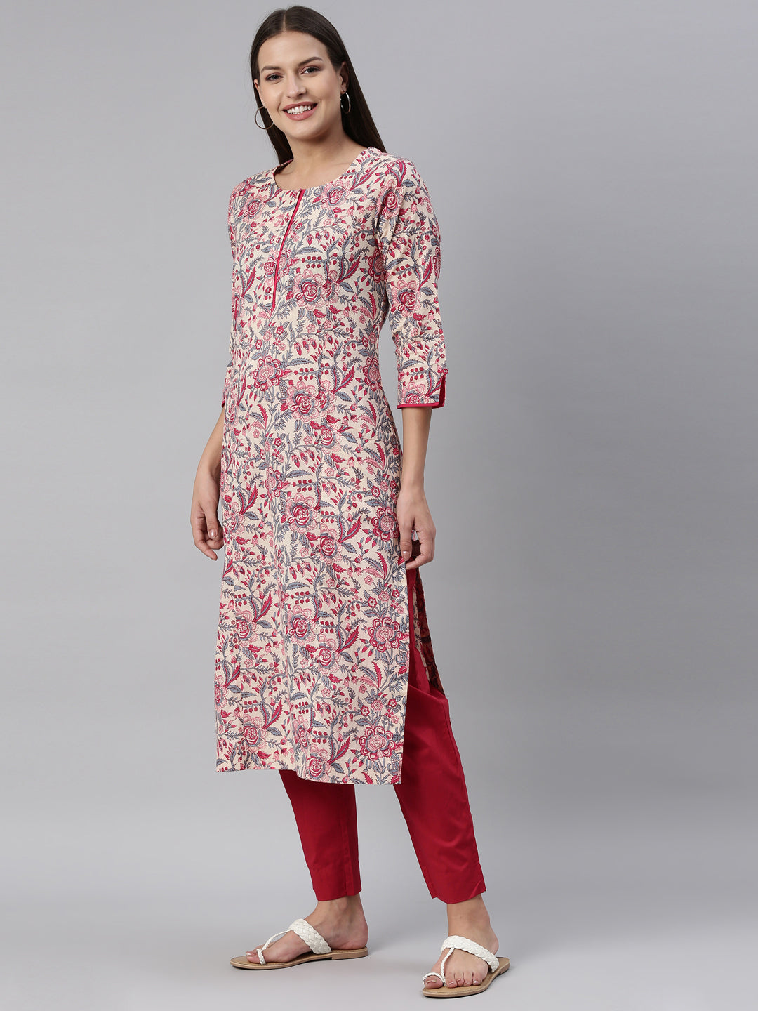 Womens Printed Kurta