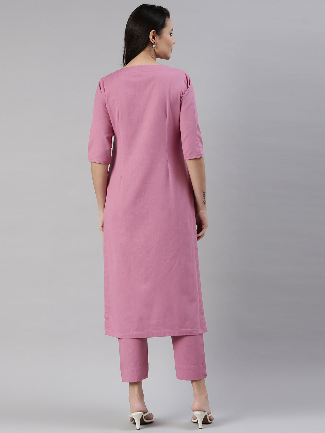 Womens Solid Kurta Sets