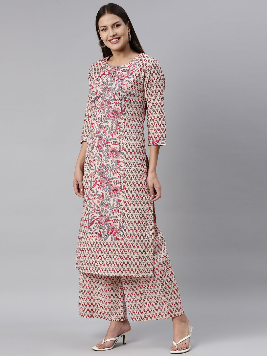 Womens Kurta Palazzo Set